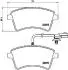PA0721AF JAPANPARTS RENAULT гальмівні колодки передн.Kangoo 08 - JAPANPARTS підбір по vin на Brocar