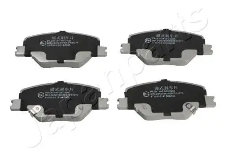 PA0417AF JAPANPARTS колодки гальм. передн. OPEL Insignia B JAPANPARTS подбор по vin на Brocar