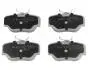 PA0413AF JAPANPARTS DB колодки гальмівні передні W201 -93 JAPANPARTS підбір по vin на Brocar