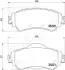 PA0614AF JAPANPARTS CITROEN гальм.колодки передн. C4 09- JAPANPARTS підбір по vin на Brocar