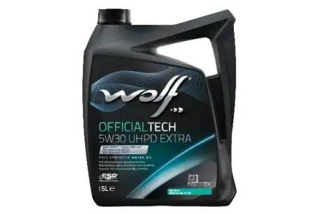 8335457 OFFICIALTECH 5W30 UHPD EXTRA 5Lx4 WOLF подбор по vin на Brocar