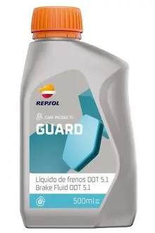 RPP9136ZID RP GUARD LIQUIDO DE FRENOS DOT 5.1 (25х500 ml) Repsol підбір по vin на Brocar