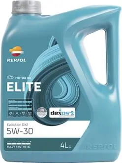 RPP0050IGB RP ELITE EVOLUTION DX2 5W-30 (5х4Л) Repsol підбір по vin на Brocar
