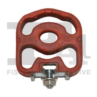 123743 FISCHER OPEL Кронштейн системы выпуска ASTRA H 1.3 05-, CORSA C 1.3 03-, CADILLAC, ALFA ROMEO, LANCIA, JAGUAR (мат. метал+EPDM) FA1 підбір по vin на Brocar