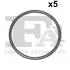 FISCHER VW Ущільнювальне кільце 50,50 x 56,50 x 3,00 MULTIVAN T5 2.5 03-, TRANSPORTER T5 2.5 03- (мат. FPM) 076.346.005