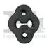 783712 FISCHER MAZDA кріплення глушника 626 2.0D/2.0 -02, KIA Carnival 99-05, Clarus (мат. EPDM) FA1 підбір по vin на Brocar