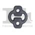 FISCHER NISSAN кріплення глушника Almera, Maxima, Sunny  -00, Bluebird -90 (мат. EPDM) 753-703