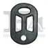 213710 FISCHER кріплення глушника CITROEN PEUGEOT 103 -96,306 93-, Partner 96- (мат. EPDM) FA1 підбір по vin на Brocar
