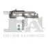 KT130770E FISCHER FORD USA К-кт прокладок турбокомпресора EDGE 2.0 TDCi Bi-Turbo AWD 15-18 FA1 підбір по vin на Brocar