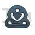 FISCHER NISSAN кріплення глушника Almera 00-, X-Trail 01- (мат. EPDM) 753-717