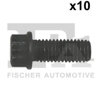 982T1012610 FISCHER BMW Гвинт (Дванадцятигранник, Зовнішня «зірочка») M10x1,5*25 FA1 підбір по vin на Brocar