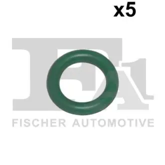 924640005 FISCHER Ущільнювальне кільце (мат. FPM) 9,9 x 15 x 2,5 green FA1 підбір по vin на Brocar