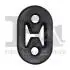 FISCHER DAEWOO кріплення глушника Lanos 97- (мат. EPDM) 873-703