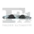 FISCHER VW кронштейн глушника AUDISEATSKODA (мат. EPDM) 113-765