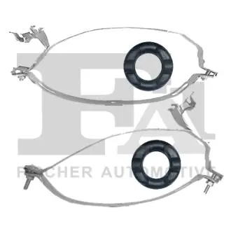 109911 FISCHER BMW К-т кронштейнів глушника (хомути + серьги) FA1 підбір по vin на Brocar