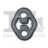 FISCHER DB кріплення глушника W168 (мат. EPDM) 143-726