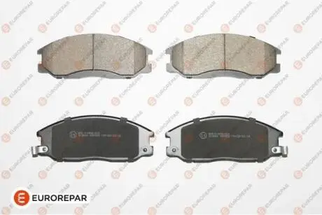 1623059480 EUROREPAR HYUNDAI гальмівні колодки передн.Santa Fe,SSANGYONG Rexton II,Kyron,Actyon EUROREPAR підбір по vin на Brocar