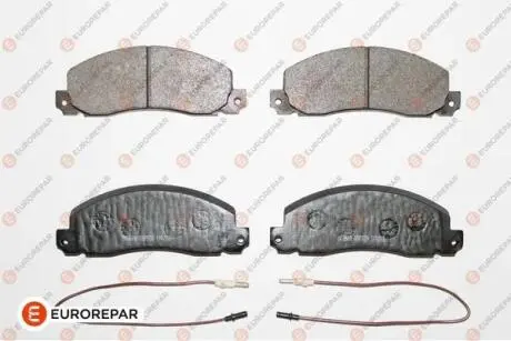 1617273480 EUROREPAR гальмівні колодки перед. RENAULT Trafic 1,4-2,5D OPEL Arena 1,9/2,5D EUROREPAR подбор по vin на Brocar