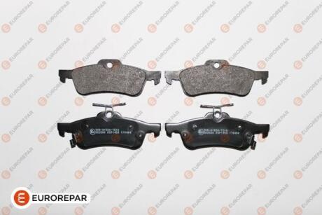 1617272180 EUROREPAR TOYOTA гальмівні колодки задн.Yaris 05-,Honda Civic IX 12- EUROREPAR підбір по vin на Brocar