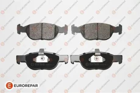 1617260180 EUROREPAR FIAT Тормозные колодки передние PUNTO 1.9D 99- EUROREPAR підбір по vin на Brocar