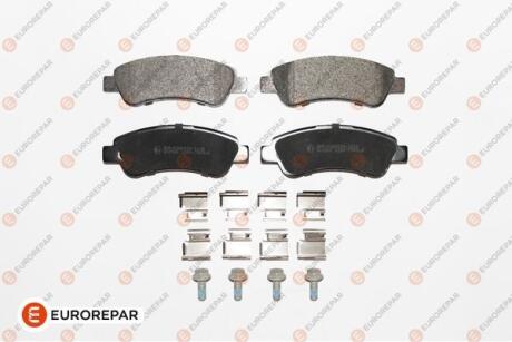 1639378480 EUROREPAR FIAT К-т гальмівних колодок DUCATO,JUMPER 06- EUROREPAR підбір по vin на Brocar