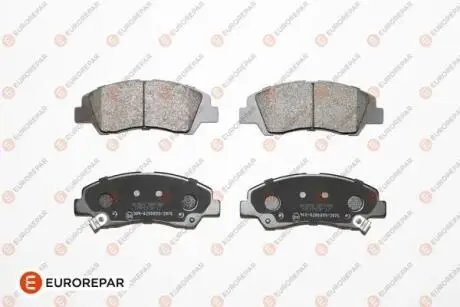 1675992280 EUROREPAR HYUNDAI гальмів.колодки передн.i10 08- EUROREPAR подбор по vin на Brocar