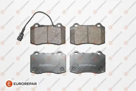 1675996080 EUROREPAR CHRYSLER гальмівні колодки задн.300C EUROREPAR підбір по vin на Brocar