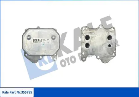 355795 KALE CITROEN Оливний радіатор (без корпуса) Jumper, Fiat Ducato, Ford Transit, Peugeot Boxer 2.2HDI/TDCi 06- KALE OTO RADYATOR подбор по vin на Brocar