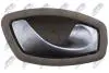 EZCRE278 NTY INTERIOR DOOR HANDLE FOR FRONT AND REAR DOORS NTY підбір по vin на Brocar