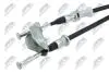 HLRPL017 NTY PARKING BRAKE CABLE NTY підбір по vin на Brocar
