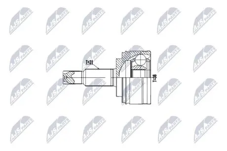 NPZRE065 NTY OUTER CV JOINT NTY підбір по vin на Brocar