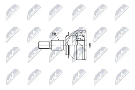 NPZMZ063 NTY OUTER CV JOINT NTY подбор по vin на Brocar