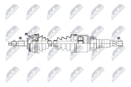 NPWVV150 NTY ПІВВІСЬ NTY підбір по vin на Brocar