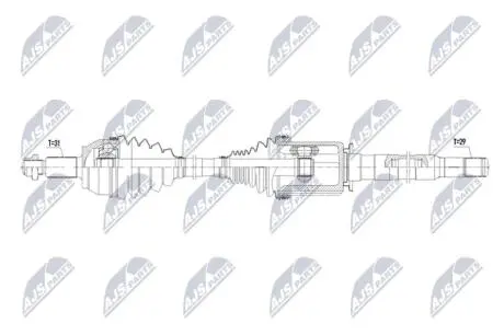 NPWLR049 NTY ПІВВІСЬ NTY підбір по vin на Brocar