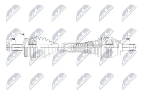 NPWLR056 NTY ПІВВІСЬ NTY підбір по vin на Brocar