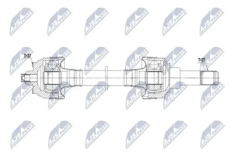 NPWBM236 NTY ПІВВІСЬ NTY подбор по vin на Brocar