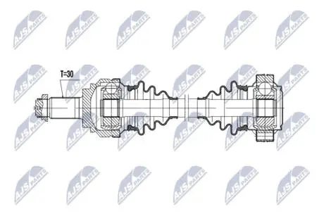 NPWBM212 NTY ПІВВІСЬ NTY підбір по vin на Brocar