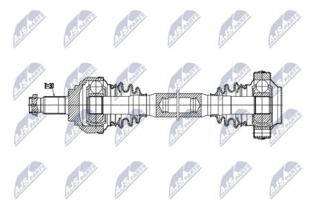 NPWBM216 NTY ПІВВІСЬ NTY подбор по vin на Brocar