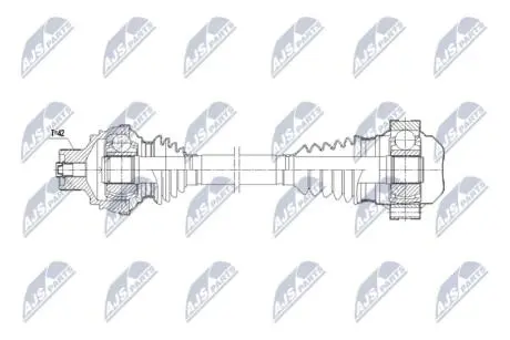 NPWAU089 NTY ПІВВІСЬ NTY підбір по vin на Brocar