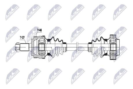 NPWBM199 NTY ПІВВІСЬ NTY подбор по vin на Brocar