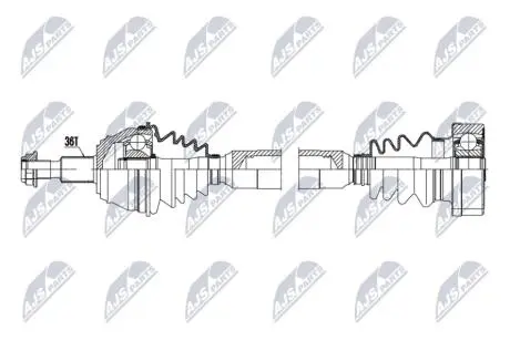 NPWVW199 NTY ПІВВІСЬ NTY підбір по vin на Brocar
