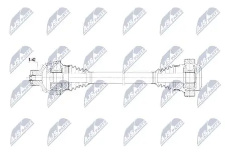 NPWAU084 NTY ПІВВІСЬ NTY підбір по vin на Brocar