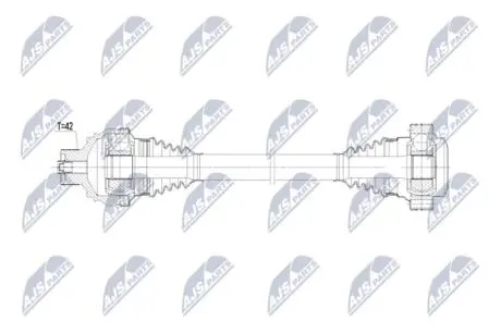 NPWAU083 NTY ПІВВІСЬ NTY підбір по vin на Brocar
