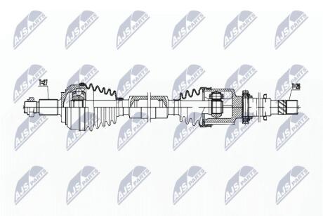 NPWRE194 NTY ПІВВІСЬ NTY підбір по vin на Brocar