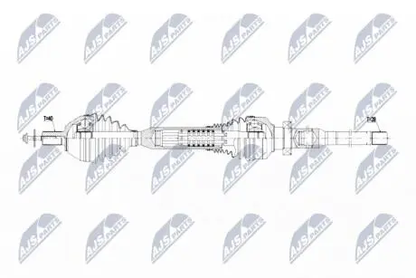 NPWVV149 NTY ПІВВІСЬ NTY підбір по vin на Brocar