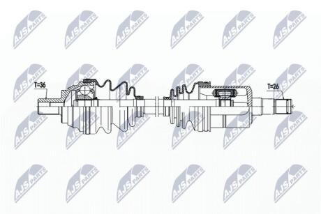 NPWVW192 NTY ПІВВІСЬ NTY підбір по vin на Brocar