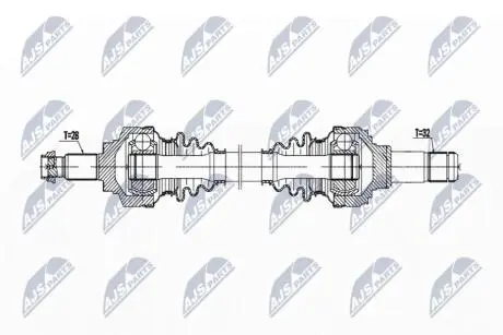 NPWBM195 NTY ПІВВІСЬ NTY підбір по vin на Brocar