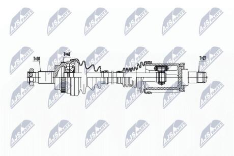 NPWBM193 NTY ПІВВІСЬ NTY підбір по vin на Brocar