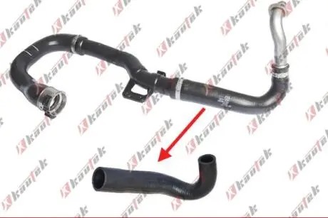 OPTH029 KAUTEK OPEL патрубок турбіни Combo 1,7DTI 01-, Corsa KAUTEK підбір по vin на Brocar