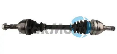 300546 TRAKMOTIVE OPEL Полуось лів. L=590mm L2=623mm 33/22 зуб. ASTRA H (A04) 1.6 06-14, ZAFIRA / ZAFIRA FAMILY B (A05) 1.6 05-12 TRAKMOTIVE підбір по vin на Brocar